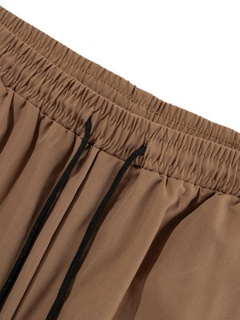 Igapäevased püksid kõrge vöökoht, sirge lõige, capri pikkus, bambuse kiud, õhuke stiil