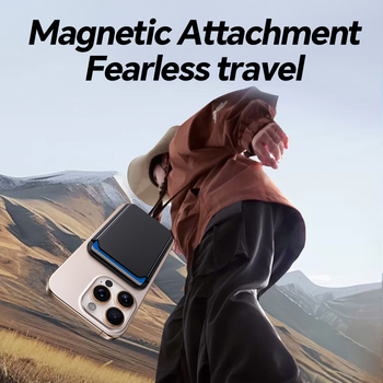 Magnetkaartide hoidja iPhone'i jaoks – MagSafe ühilduv, PC-kõva tagakülg, universaalne mudel