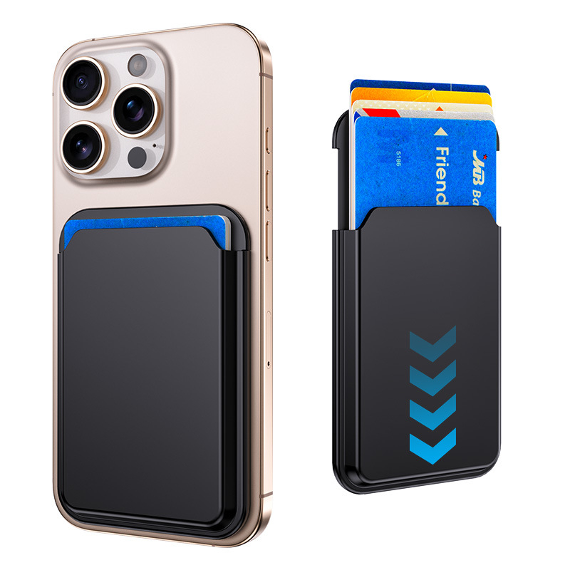 Magnetkaartide hoidja iPhone'i jaoks – MagSafe ühilduv, PC-kõva tagakülg, universaalne mudel