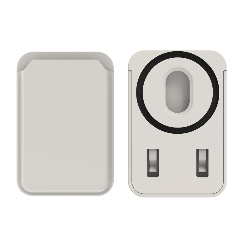 Magnetkaartide hoidja iPhone'i jaoks – MagSafe ühilduv, PC-kõva tagakülg, universaalne mudel