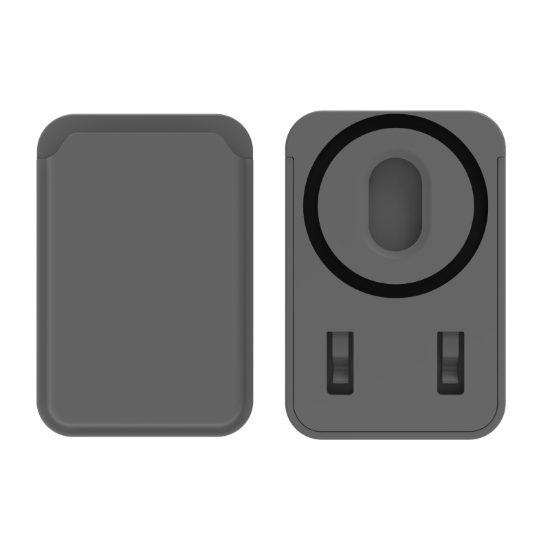 Magnetkaartide hoidja iPhone'i jaoks – MagSafe ühilduv, PC-kõva tagakülg, universaalne mudel