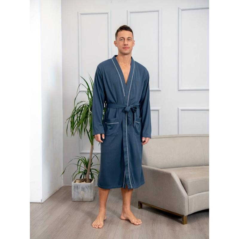 Meeste ööpyjapüksid puuvillast poole fleeceiga karikatuur stiil taskud sidemed