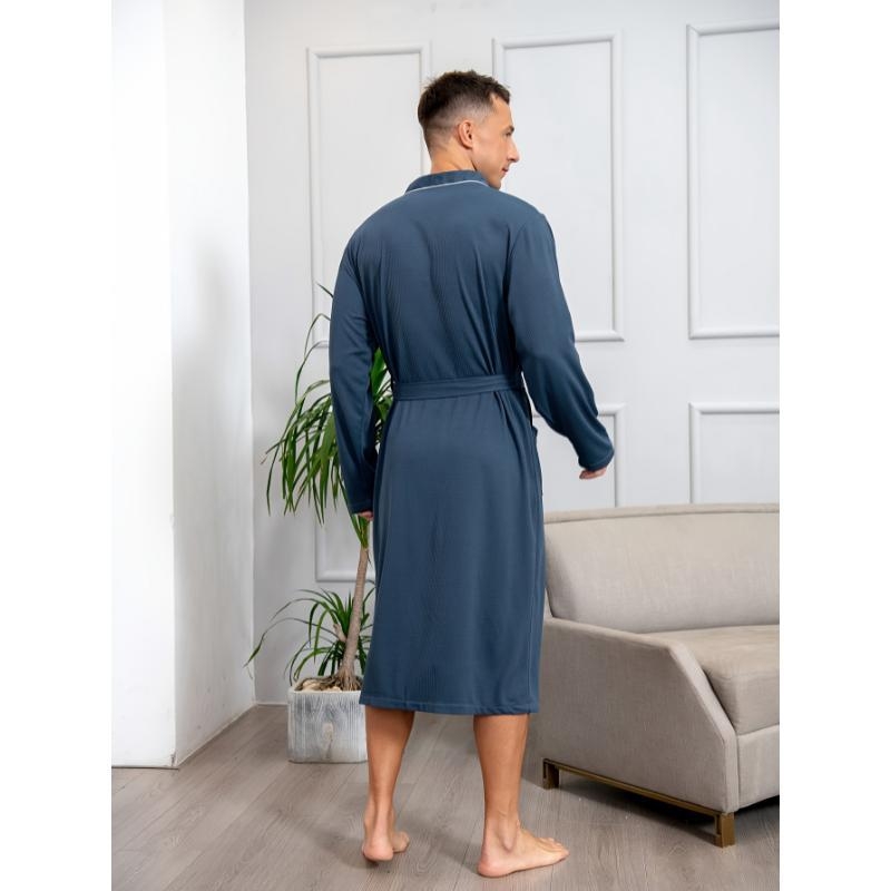 Meeste ööpyjapüksid puuvillast poole fleeceiga karikatuur stiil taskud sidemed