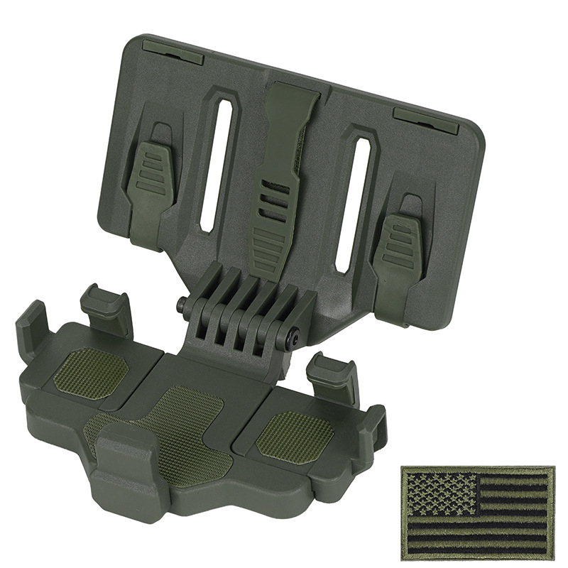 Telefonikinnitus MOLLE-süsteemiga taktikalisele rinnale vestile, universaalne navigeerimispaneel, ABS-materjal, SD-971, Shabadu