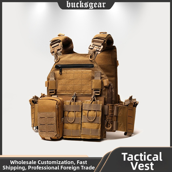 Taktikaline kamuflaaž vest vastupidava keemilise kiudude materjaliga, unisex täiskasvanutele, sobib talve, kevade ja sügise jaoks