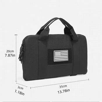 Taktikaline nailonist püstolikorv varjatud kandmiseks – väljas kasutamiseks, ühe kasutaja jaoks