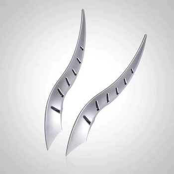 Auto draakoniharja kujuline ark-spoiler dekoratiivne välismoodustus logotüübi aksessuaarid • Mudel: 002 • Artikli number: 70 • Kohandatud töötlemine: Ei • Logotüübi trükkimine: Ei ole lubatud • Piirideüles eksport: Ei