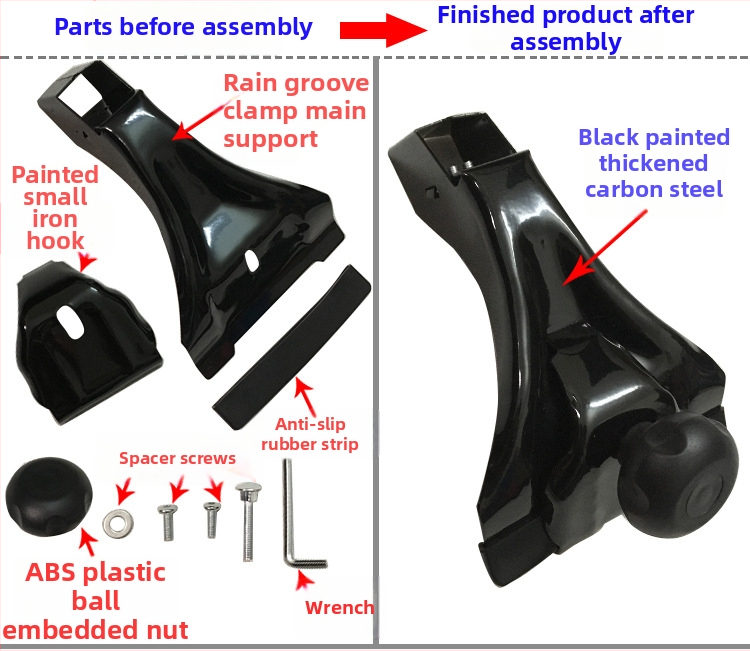 Hliníková zliatina – priečna lišta pre batožinový nosič – príslušenstvo na úpravy s možnosťou spracovania na mieru
