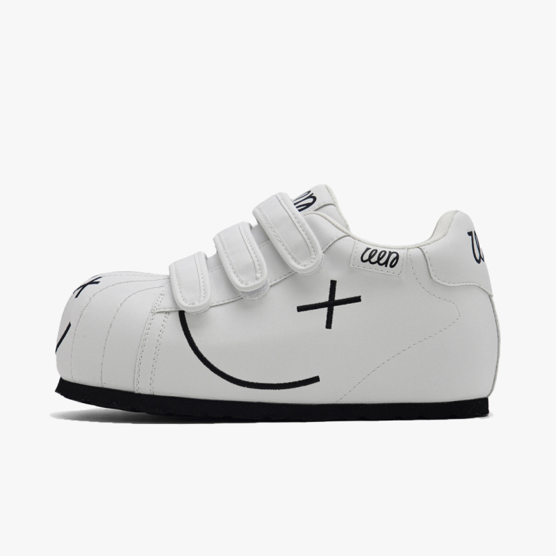 Little White Shoes – Tüdrukutele mõeldud lastekingad, pehme tald, ülemine osa: Super Fiber, Velcro sulg, madal varvas, sisetald tekstil