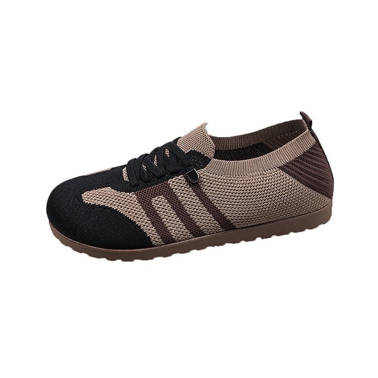 Naiste jooksujalatsid – kerged, hingavad, löögisummutavad ja libisemiskindla kummitaldaga; PU ülemine, ümmargune varba, madal lõpp, ees pitsiga kinnitusega.