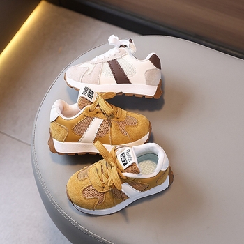 Poiste Agan jalanõud – hingav võrk ülemine, ees nööriga kinnitatav, 1–6 aastat, 2025 sügis