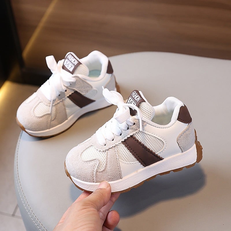 Poiste Agan jalanõud – hingav võrk ülemine, ees nööriga kinnitatav, 1–6 aastat, 2025 sügis