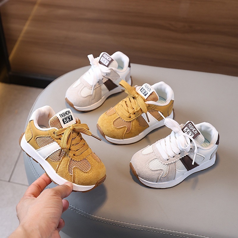 Poiste Agan jalanõud – hingav võrk ülemine, ees nööriga kinnitatav, 1–6 aastat, 2025 sügis