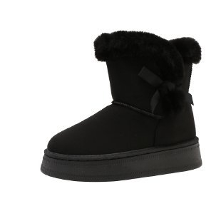 Naiste lipsuga saapad – madal varvas, SLIP-ON, ülemine: sünteetiline nahk, kummist tald, talv