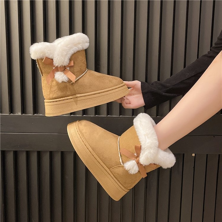 Naiste lipsuga saapad – madal varvas, SLIP-ON, ülemine: sünteetiline nahk, kummist tald, talv