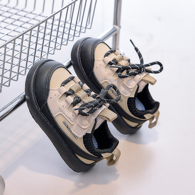 Lastejooksujalatsid – kõikide aastaaegade jaoks, PU ülemine osa, hingavad, kerged, libisemiskindel kummitald, universaalsed, Velcro kinnitused, 4–16-aastastele