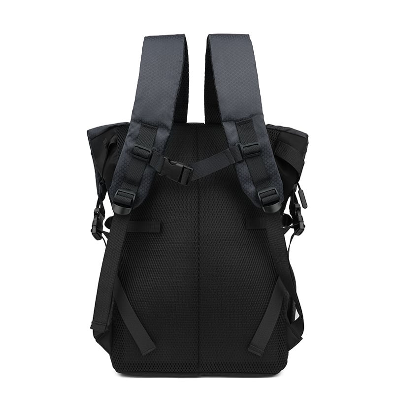 Unisex nylonový batoh, kapacita do 20 l, vhodný pre 13-palcový notebook, nepremokavý