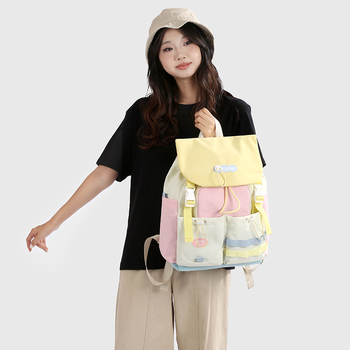 Rucsac outdoor cu două bretele, capacitate mare, ultraușor, închidere cu clapă, buzunar intern pentru telefon