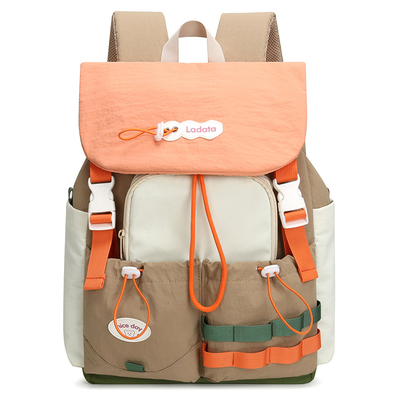 Rucsac outdoor cu două bretele, capacitate mare, ultraușor, închidere cu clapă, buzunar intern pentru telefon