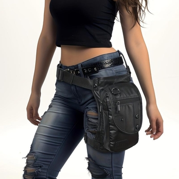 Geantă de talie pentru bărbați din PU – Stil elegant, călătorie de plăcere, model lz1730656242049388878