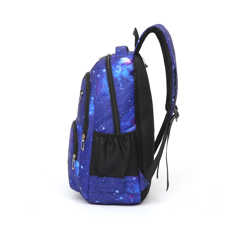 Mokyklinė kuprinė su lengvu dizainu ir nugaros apsauga, unisex Oxford audinio kuprinė su oro pagalvėmis ant pečių, skirta vidurinei mokyklai, 2025 pavasaris