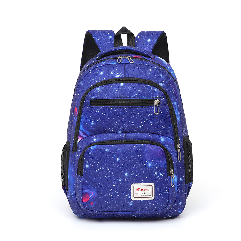 Mokyklinė kuprinė su lengvu dizainu ir nugaros apsauga, unisex Oxford audinio kuprinė su oro pagalvėmis ant pečių, skirta vidurinei mokyklai, 2025 pavasaris