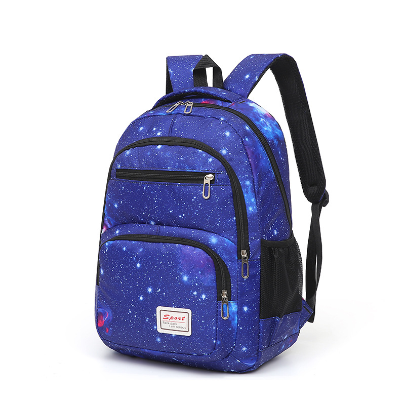 Mokyklinė kuprinė su lengvu dizainu ir nugaros apsauga, unisex Oxford audinio kuprinė su oro pagalvėmis ant pečių, skirta vidurinei mokyklai, 2025 pavasaris