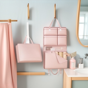 Seitse ühes reisiorganisaatorikott aluspüksite säilitustaskutega, käekoti stiilis, Twill-kangas, mitmekülgne reisidele ja ärireisidele