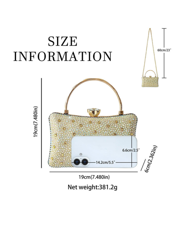 Polüestrist box-stiililine crossbody kott, horisontaalne ruuduline kuju, lukustamine lukuga, sisemised taskud telefonile ja ID-kaardile