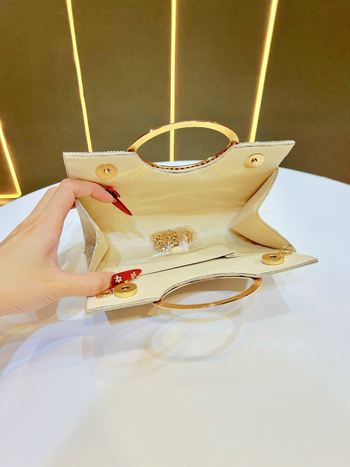 Õhtune crossbody kott rhinestone tasseliga – polüester, väike ruudukujuline kuju, magnetlukust, telefoni ja dokumentide taskud, 2025 kevad