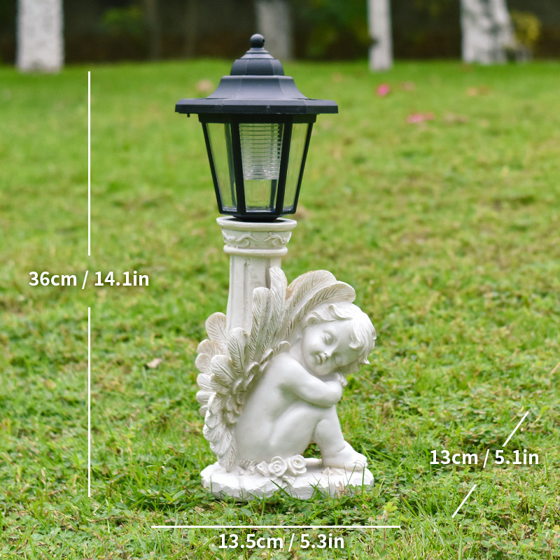 Zhongtuo Väline päikesega figuur-skulptuur – sünteetilisest vaigust, veekindel, CE-sertifikaat