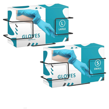 Seinasse kinnitatav kinnas hoidja, metallist, tööstuslik stiil, ühekihiline, kinnitamine kruvidega, lauakorralduseks