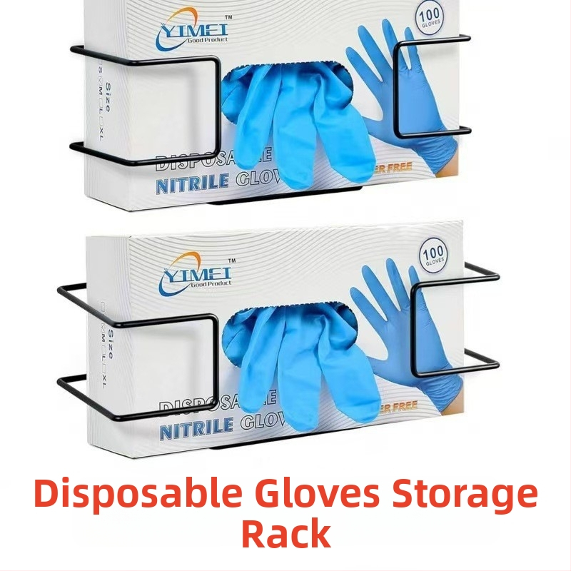 Seinasse kinnitatav kinnas hoidja, metallist, tööstuslik stiil, ühekihiline, kinnitamine kruvidega, lauakorralduseks