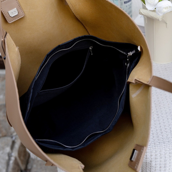 Naiste retro tote kott, tõeline nahk, horisontaalne ruudukujuline kuju, tõmblukuga sulgemine, sisemine zip-korter, vooder polüester-puuvillane