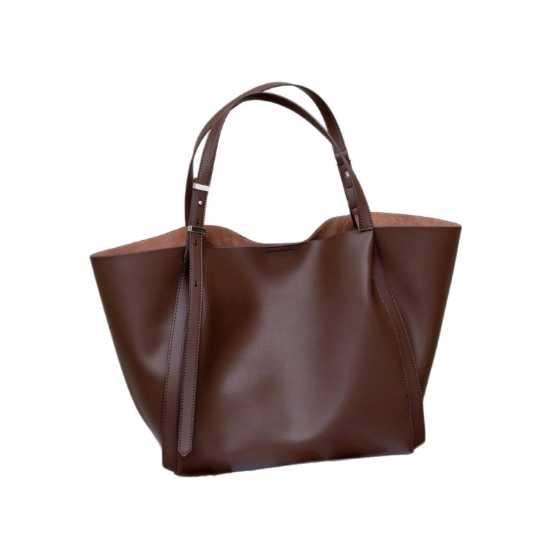 Naiste retro tote kott, tõeline nahk, horisontaalne ruudukujuline kuju, tõmblukuga sulgemine, sisemine zip-korter, vooder polüester-puuvillane