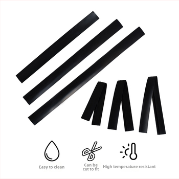 Silikónová tesniaca páska pre škáru medzi sporákom a pracovnou doskou, T tvar, vysokoteplotná, prachotesná a olejovzdorná