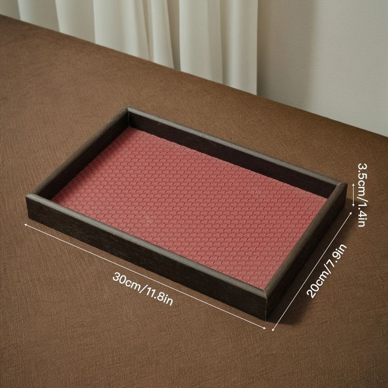 Puidust lauaehtehoiukarp, kaasaegse minimalistliku stiiliga, suur mahutavus, logotüübi trükk ja kohandamine saadaval