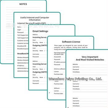Zápisník Feiyu s obálkou z imitovanej kože, väzba zámkovým drôtom, 68 strán, offsetový papier 100 g/m², kreatívny štýl