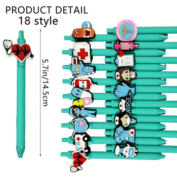Gel pildspalvas ārstēm un ārstiem medicīniskajiem ierakstiem, modelis jd601101484800135, zīmols Other