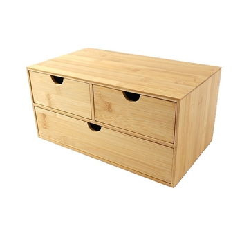 Juntong drveni organizator za stolnu površinu, kvadratni dizajn, moderan minimalistički stil, za organizaciju dokumenata