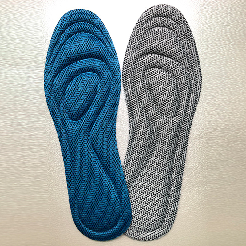 Vložky do topánok s dvojitou oporou klenby, odvádzajúce pot, priedušná antibakteriálna pena, tlmenie nárazov, na basketbal a tréning