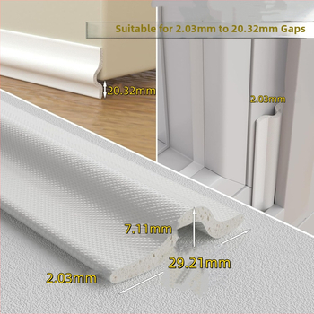 S-týp samolepiaca tesniaca páska na okná, na medzery, proti hluku