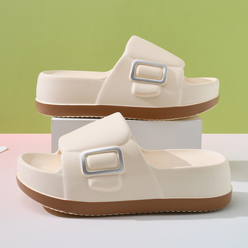 Beihan Ženske EVA Sandale s podignutim debelim potplatom, protuklizne i prozračne (Gornji dio: EVA; Potplata: EVA; Oblik prstiju: zaobljen; Podstava: nema; Stil: casual)