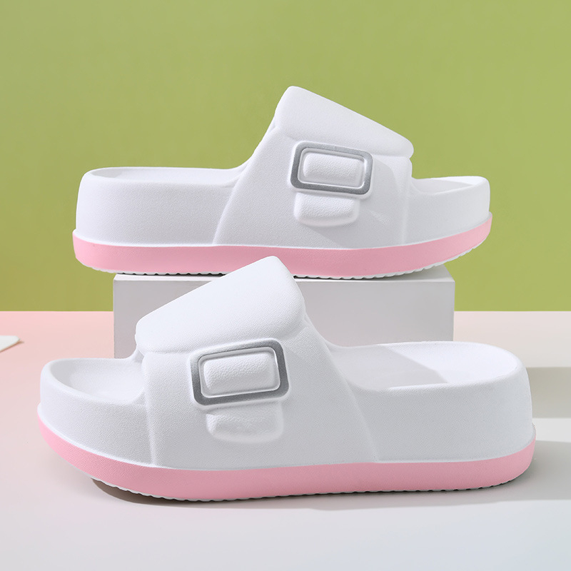 Beihan Ženske EVA Sandale s podignutim debelim potplatom, protuklizne i prozračne (Gornji dio: EVA; Potplata: EVA; Oblik prstiju: zaobljen; Podstava: nema; Stil: casual)