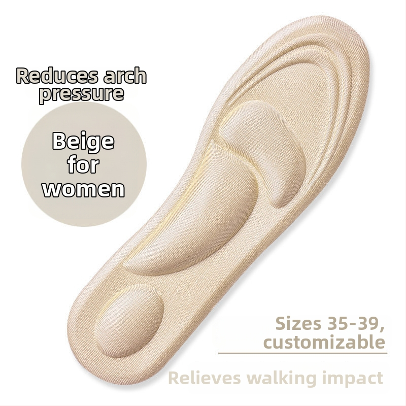 Vložky do topánok – pena; model: celá vložka; funkcia: nasávanie potu; kategória: celá vložka; vhodné pre tenisky, kožené topánky, voľnočasové a pracovné topánky; všetky ročné obdobia; unisex; prispôsobenie k dispozícii