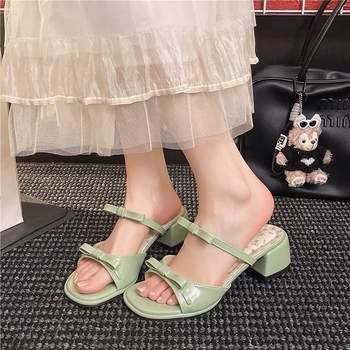 Moteriški vienos juostos sandalai – Korėjos stilius, PU viršus, SKU 616