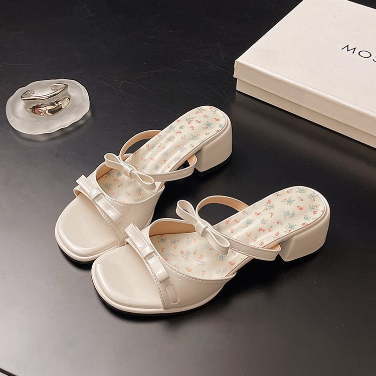 Moteriški vienos juostos sandalai – Korėjos stilius, PU viršus, SKU 616