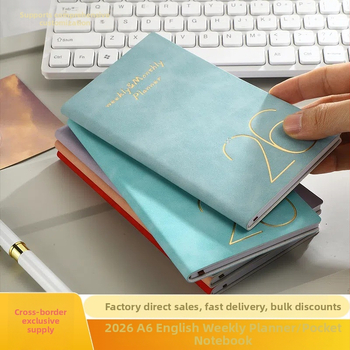 Poznámkový blok Quick: obal z imitovanej kože, viazanie s lepiacou niťou a lepidlom, Dowling papier, 70 g/m²