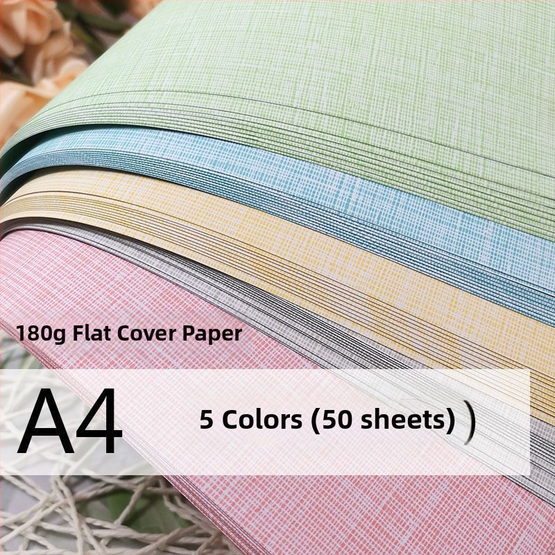 Papier na obálky s textúrou látky, 180 g/m², Tlačový papier pre obálky kníh