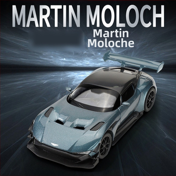 Zliatinový 1:32 závodný model auta so svetelnými efektmi a zvukom, batériový pohon